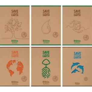 Opakowanie Zeszyt A5/60 kratka Eco Line 1szt