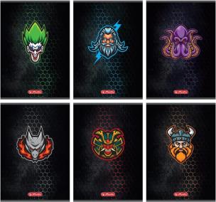 Opakowanie Zeszyt A5/60K kratka Game Avatars (5szt)