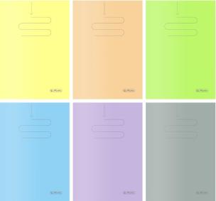 Opakowanie Zeszyt B5/60K kratka PP Colors (5szt)