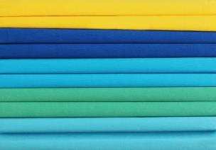 Opakowanie Bibuła marszczona 25x200cm Ocean mix 10szt