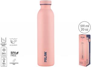 Opakowanie Butelka termiczna Milan 1918 różowa 591 ml