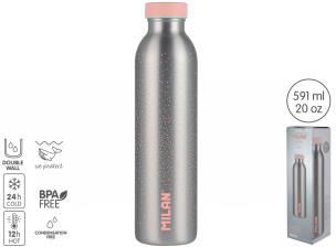 Opakowanie Butelka termiczna Milan silver 591 ml