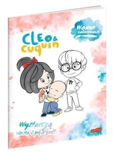 Okładka książki Cleo i Cuquin. Wodne kolorowanie