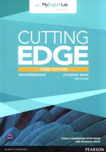 Okładka książki Cutting Edge 3ed Pre-Interm. SB+MyEnglishLab + DVD