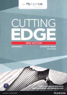 Okładka książki Cutting Edge 3rd Edition Advanced Student's Book with MyEnglishLab +DVD