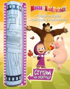 Okładka książki Czytam na okrągło - Masza i Niedźwiedź