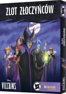 Disney Villains: Zlot złoczyńców REBEL. Wydawca: Rebel. Multiszop.pl Opakowanie Disney Villains: Zlot złoczyńców REBEL
