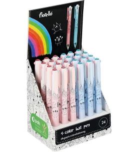 Opakowanie Długopis GR-F5518 wielokolorowy (24szt) FIORELLO
