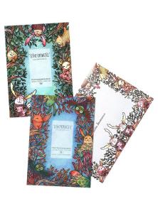 Okładka książki Dwuak kolorowanek Leśne opowieści T.1-2