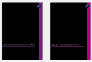 Opakowanie Dziennik korespondencyjny A4/288K 70g