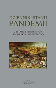 Okładka książki Dzienniki stanu pandemii. Czytane z perspektywy socjologii codzienności