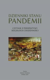 Okładka książki Dzienniki stanu pandemii (czytane z perspektywy socjologii codzienności)