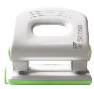 Opakowanie Dziurkacz metalowy zielony 40 kartek SENSO-13