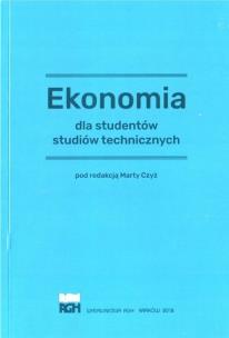 Okładka książki Ekonomia dla studentów studiów technicznych
