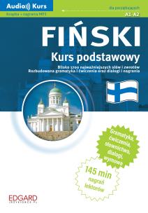 Fiński. Kurs podstawowy A1-A2. Autor: Opracowanie zbiorowe. Multiszop.pl Okładka książki Fiński. Kurs podstawowy A1-A2