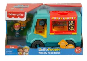 Opakowanie Fisher Price. Wesoły food truck j.polski