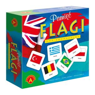 Okładka książki Gra edukacyjna - Flagi. Pamięć ALEX