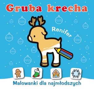 Okładka książki Gruba krecha. Renifer
