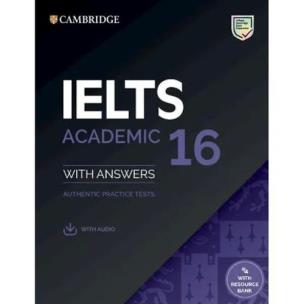 Opakowanie IELTS 16 Academic Student's Book with Answers with Audio with Resource Bank