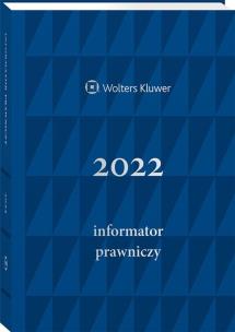 Okładka książki Informator Prawniczy 2022 A5 zielony