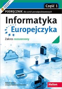 Okładka książki Informatyka Europejczyka Podręcznik dla szkół ponadpodstawowych