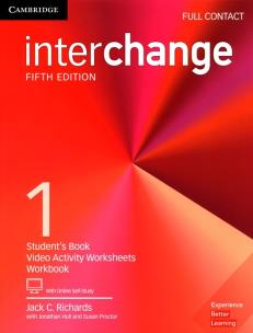 Okładka książki Interchange 1 Full Contact Student's Book with Online Self-Study