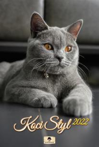 Opakowanie Kalendarz 2022 A3 ścienny Koci styl
