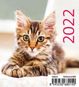 Opakowanie Kalendarz 2022 Biurkowy Mini. Kotki
