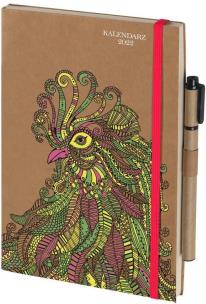 Opakowanie Kalendarz 2022 Kraft A5 Kogut TNS ANTRA