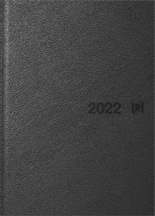 Opakowanie Kalendarz 2022 książkowy 15x21 DTP European czarny
