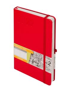 Opakowanie Kalendarz 2022 Romantyzm A5 czerwony DNS ANTRA