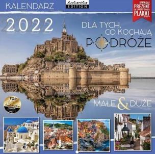 Opakowanie Kalendarz 2022 ścienny Classic Podróże