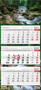 Opakowanie Kalendarz 2022 trójdzielny Strumyk