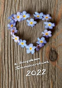 Opakowanie Kalendarz 2022 z ks. Twardowskim - niezapominajka