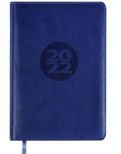 Opakowanie Kalendarz książkowy 2022 A5 niebieski EASY