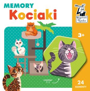 Okładka książki Kapitan Nauka. Kociaki. Memory