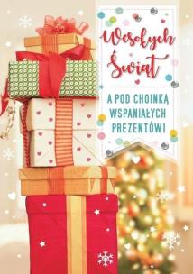 Opakowanie Karnet B6 3DV-187 Boże Narodzenie