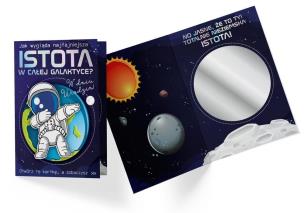 Opakowanie Karnet B6 DK-850 Urodziny (kosmonauta, lusterko)