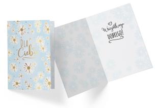 Opakowanie Karnet B6 PP-2214 Dla Ciebie, wszystkiego dobrego