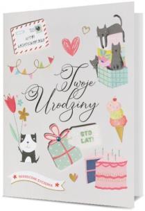 Opakowanie Karnet B6 Urodziny HM200-2253