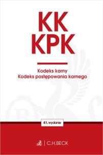 Okładka książki KK. KPK. Kodeks karny. Kodeks postępowania karnego. Edycja Prokuratorska