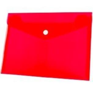Opakowanie Koperta A5 PP na zatrzask czerw. (12szt.) BT610-C