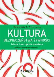 Okładka książki Kultura bezpieczeństwa żywności w.3
