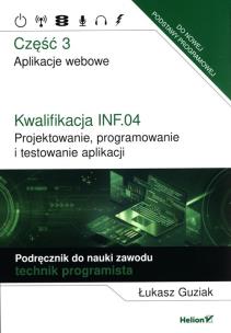 Okładka książki Kwalifikacja INF.04. Projektowanie cz.3