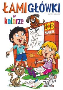 Okładka książki Łamigłówki w kolorze