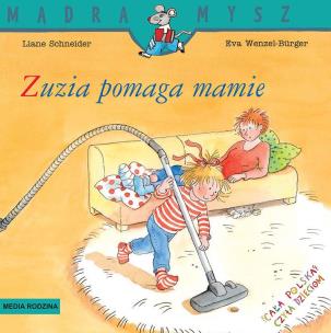 Okładka książki Mądra mysz. Zuzia pomaga mamie