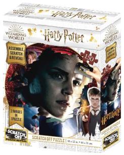 Magiczne puzzle zdrapka 150 HP Hermiona. Wydawca: Rebel. Multiszop.pl Opakowanie Magiczne puzzle zdrapka 150 HP Hermiona