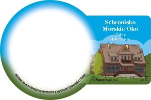 Opakowanie Magnes lodówkowy - Schronisko Morskie Oko