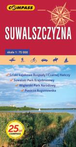 Okładka książki Mapa turystyczna - Suwalszczyzna 1:75 000 w.3