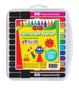 Opakowanie Markery permanentne Dong-a toru 12 kolorów